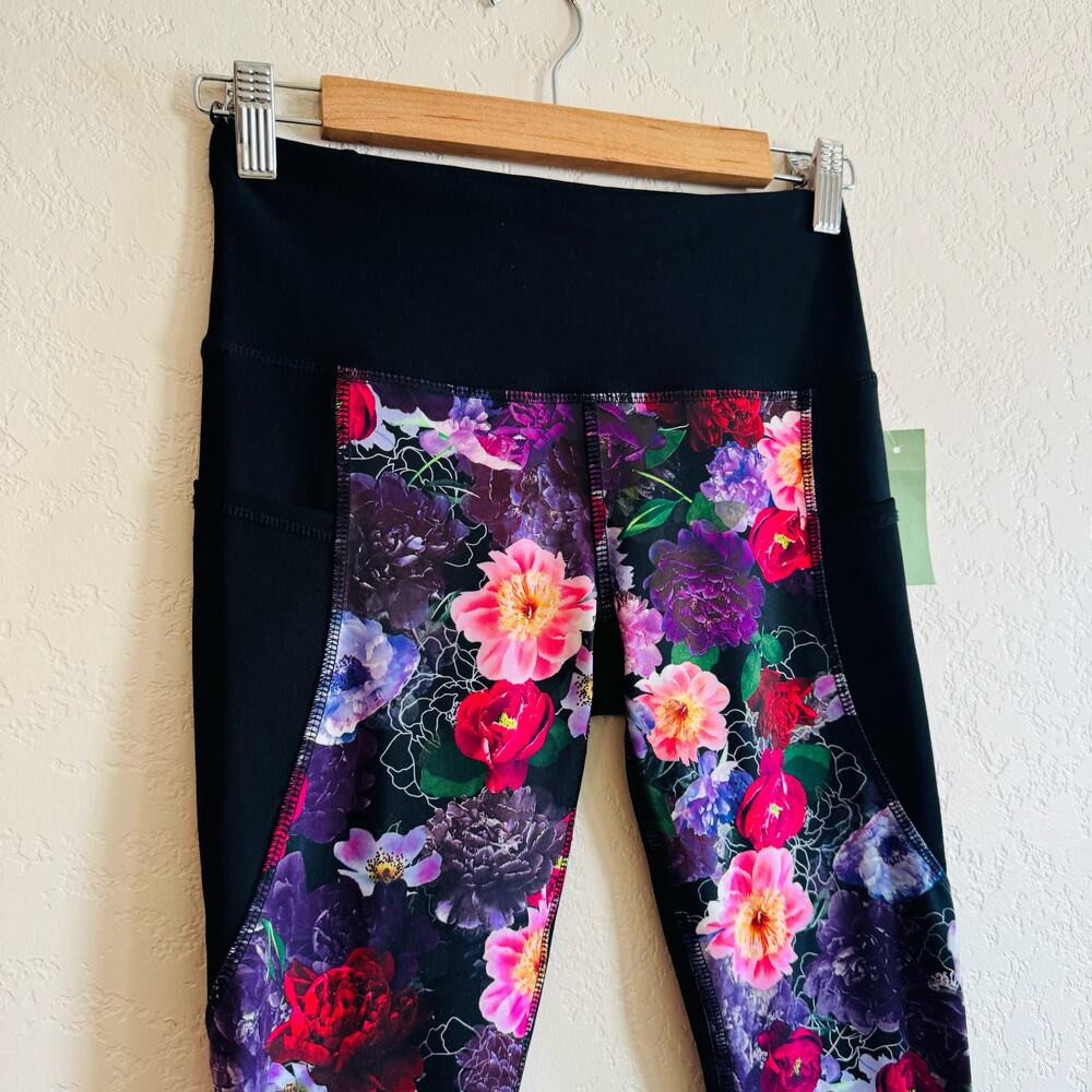 RBX | floral cropped leggings - Picture 2 of 6